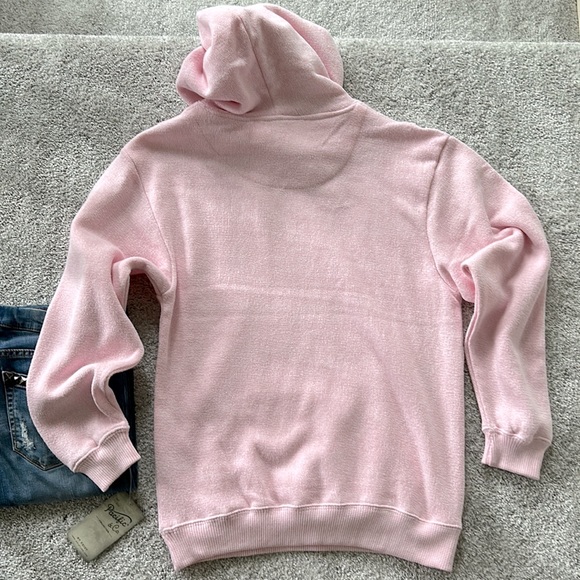 Pacifico & Co Pink Hooded Sweatshirt - Picture 6 of 6
